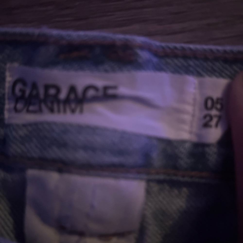 Garage Light Blue Straight Leg Jeans - Picture 3 of 6